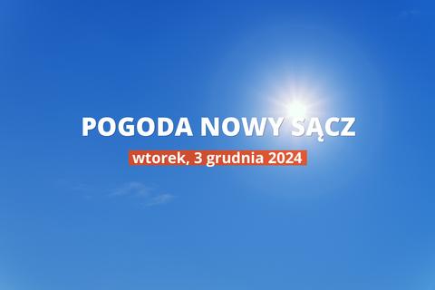 Pogoda na dziś dla Nowego Sącza. Sprawdź prognozę pogody w dniu 03.12.2024