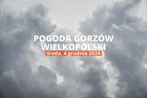 Pogoda na dziś dla Gorzowa Wielkopolskiego. Sprawdź prognozę pogody w dniu 04.12.2024