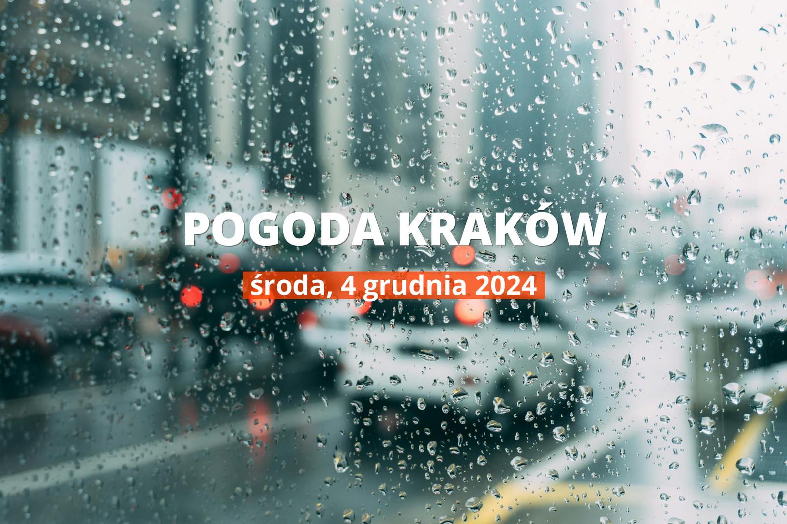 Prognoza pogody na dziś dla Krakowa. Jaka będzie pogoda 4 grudnia 2024 r. w stolicy Małopolski?