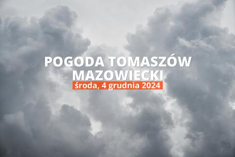 Jaka będzie pogoda w Tomaszowie Mazowieckim, 4 grudnia 2024 r.? Zobacz najnowsze informacje o opadach i temperaturze.