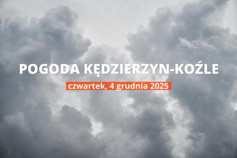 Kędzierzyn-Koźle: czy dziś będzie padać? Temperatura i opady, 4 grudnia 2025