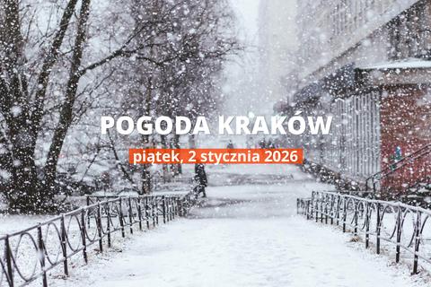 Pogoda dziś w Krakowie: temperatura i opady, 2 stycznia 2026
