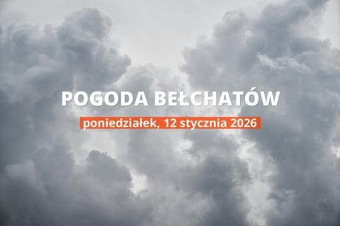 Bełchatów: jaka dziś pogoda? Temperatura i opady, 12 stycznia 2026