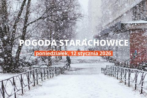 Starachowice: jaka dziś pogoda? Temperatura i opady, 12 stycznia 2026