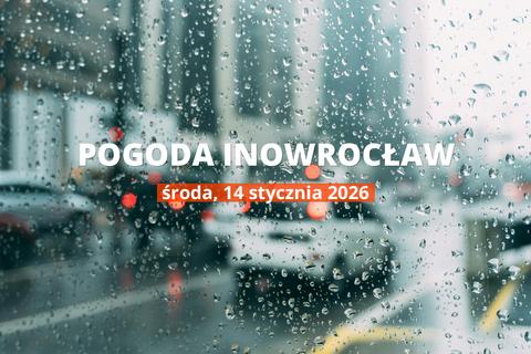 Inowrocław: jaka dziś pogoda? Temperatura i opady, 14 stycznia 2026