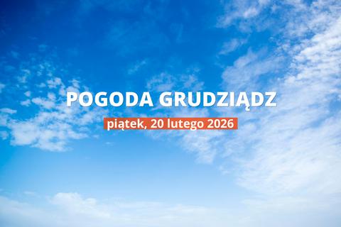 Grudziądz: czy dziś będzie padać? Temperatura i opady, 20 lutego 2026