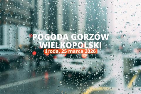 Pogoda w Gorzowie Wielkopolskim na dziś: przegląd dnia, 25 marca 2026