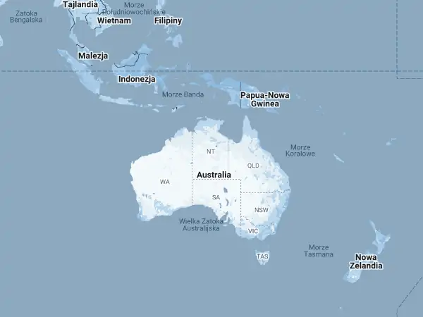 Mapa Australia