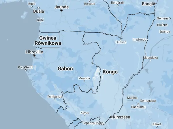 Mapa: Republika Konga