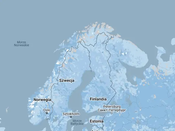 Mapa Finlandia