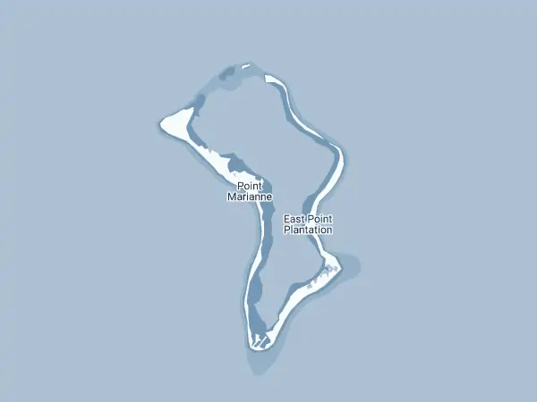Mapa: Brytyjskie Terytorium Oceanu Indyjskiego