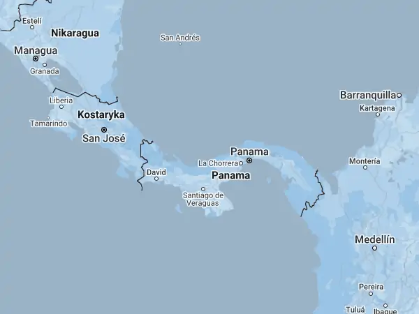 Mapa Panama