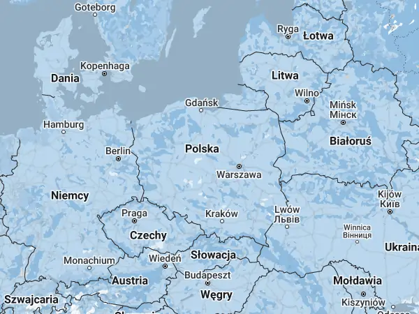 Mapa Polska