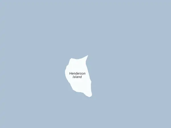 Mapa: Wyspy Pitcairn