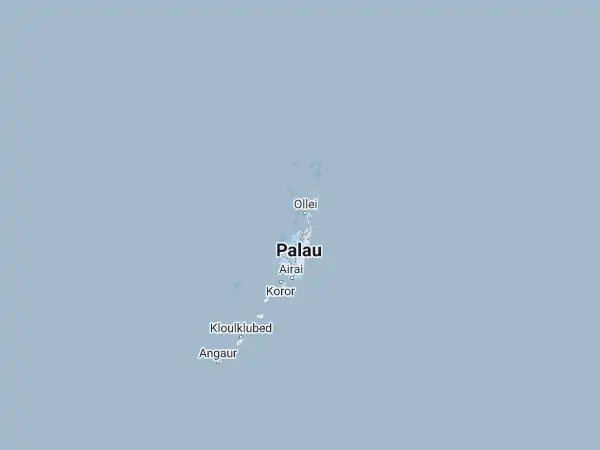 Mapa: Palau Mapa: Palau