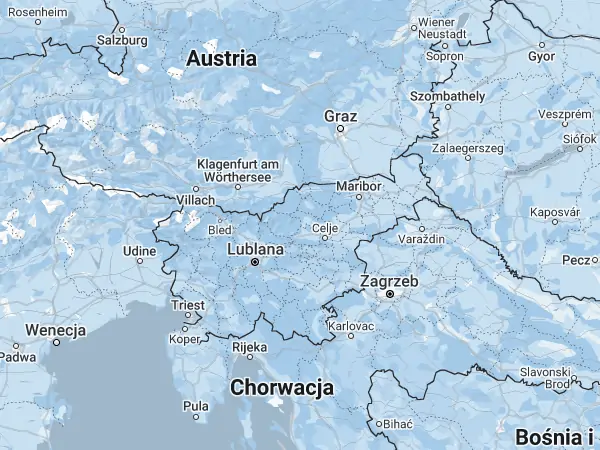 Mapa Słowenia