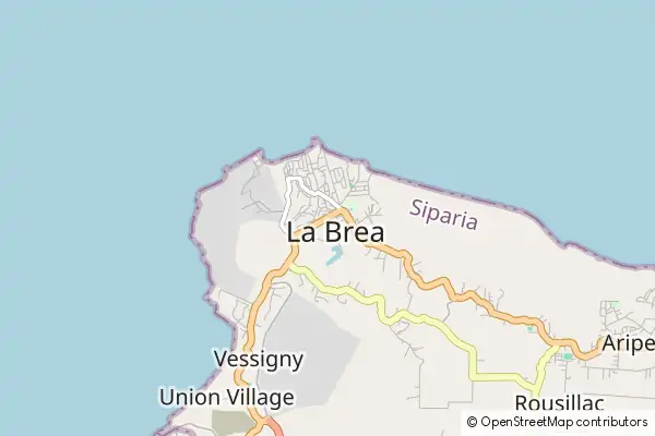 Mapa La Brea