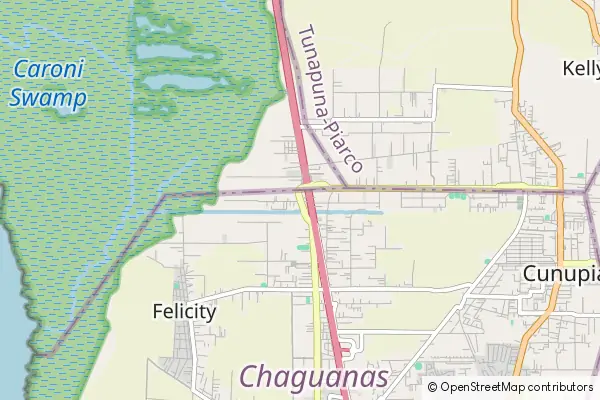 Mapa Chaguanas