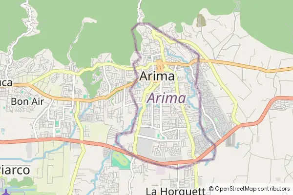 Mapa Arima