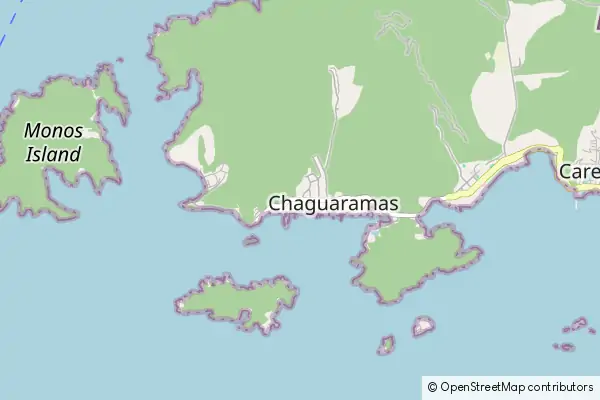 Mapa Chaguaramas