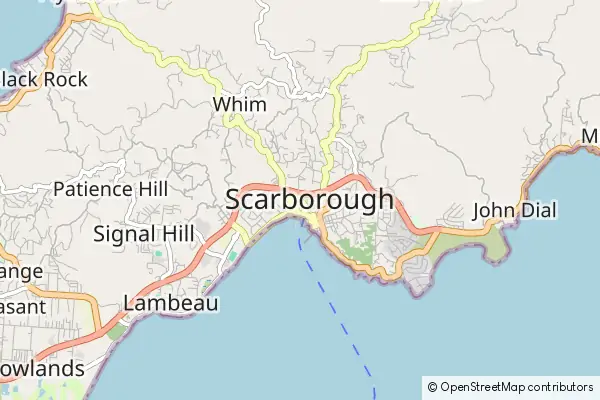 Mapa Scarborough