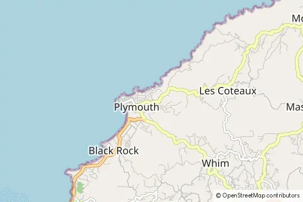 Mapa Plymouth