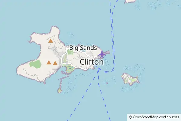 Mapa Clifton