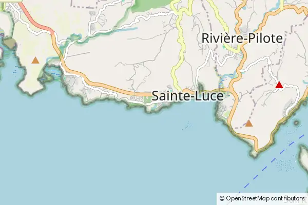 Mapa Sainte-Luce