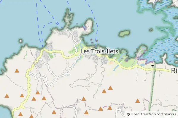 Mapa Trois-Ilets