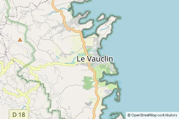 Mapa Le Vauclin