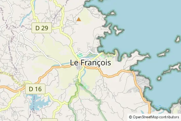 Mapa Le François