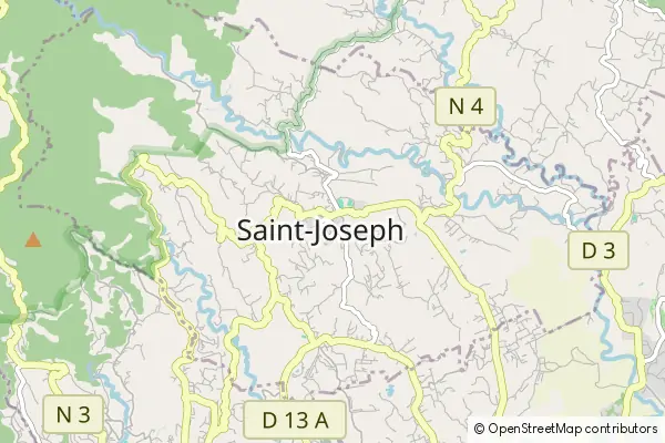 Mapa Saint-Joseph