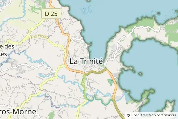 Mapa La Trinité