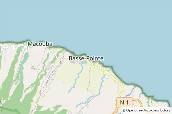 Mapa Basse-Pointe