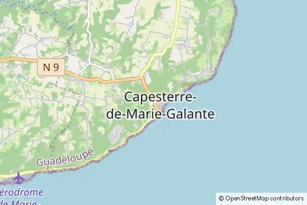 Mapa Capesterre