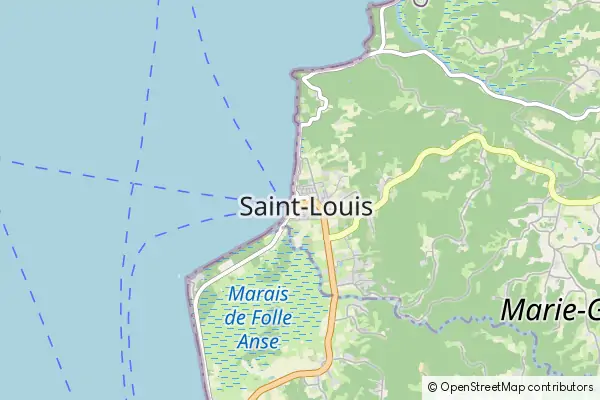 Mapa Saint Louis