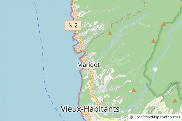 Mapa Marigot