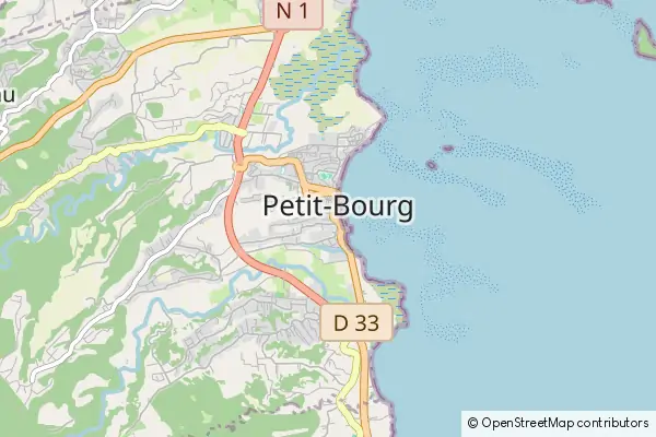 Mapa Petit-Bourg