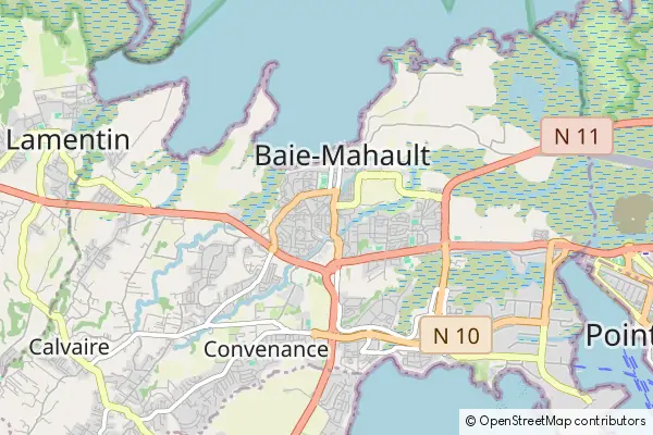 Mapa Baie-Mahault