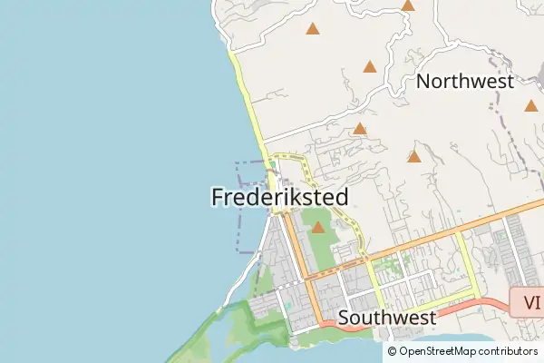 Mapa Frederiksted