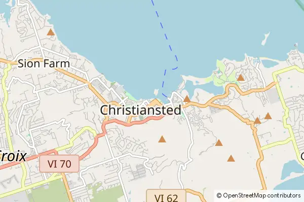 Mapa Christiansted