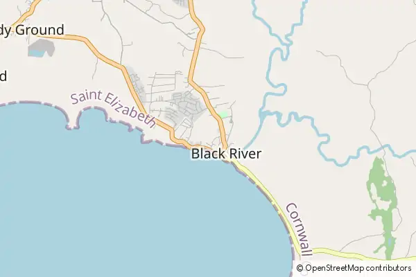 Mapa Black River