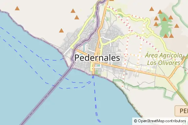 Mapa Pedernales