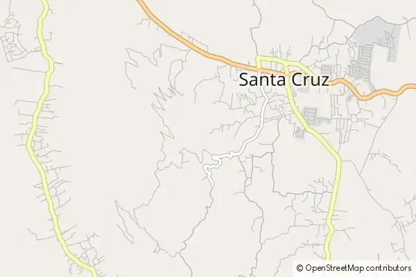 Mapa Santa Cruz