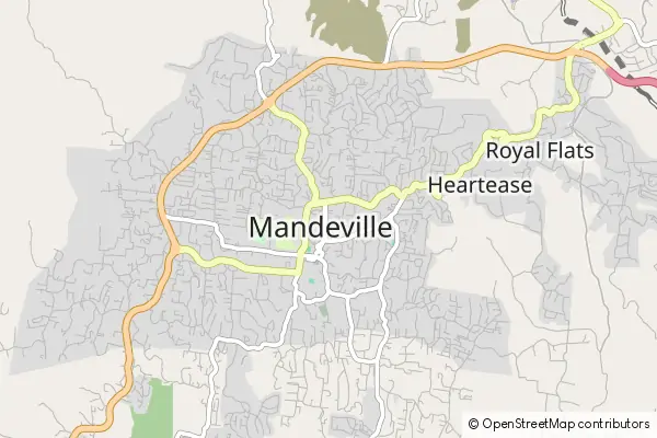 Mapa Mandeville