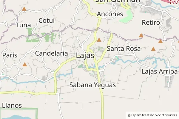 Mapa Lajas