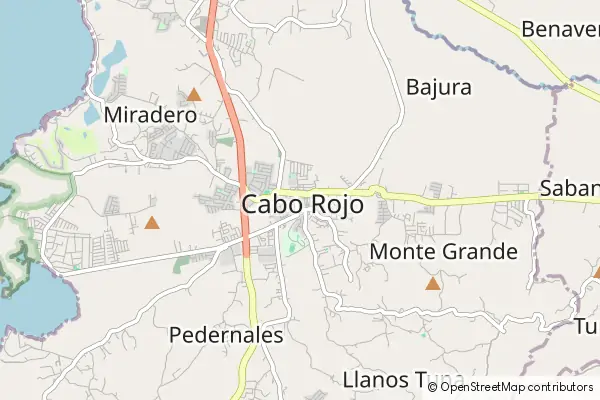 Mapa Cabo Rojo