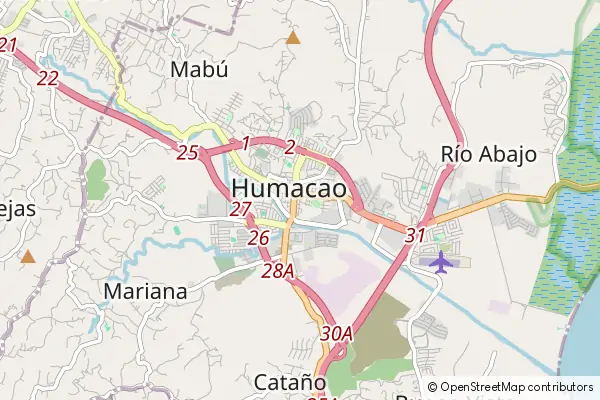 Mapa Humacao