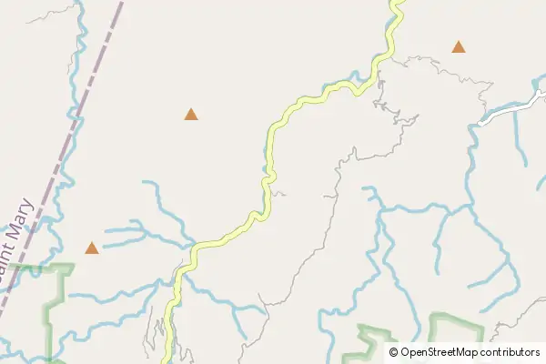 Mapa: Park Narodowy Blue Mountains • © OpenStreetMap contributors Mapa Park Narodowy Blue Mountains