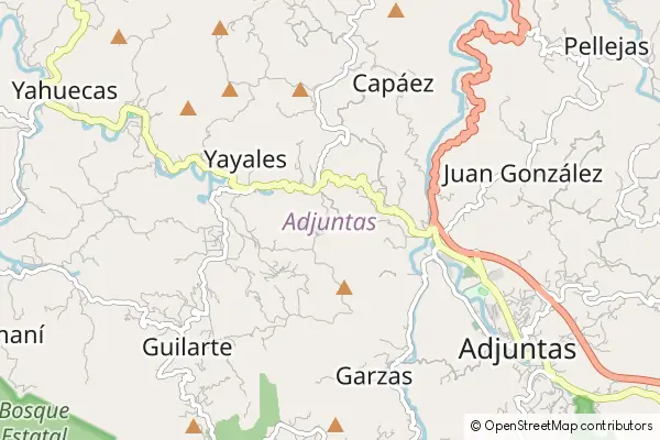 Mapa Adjuntas